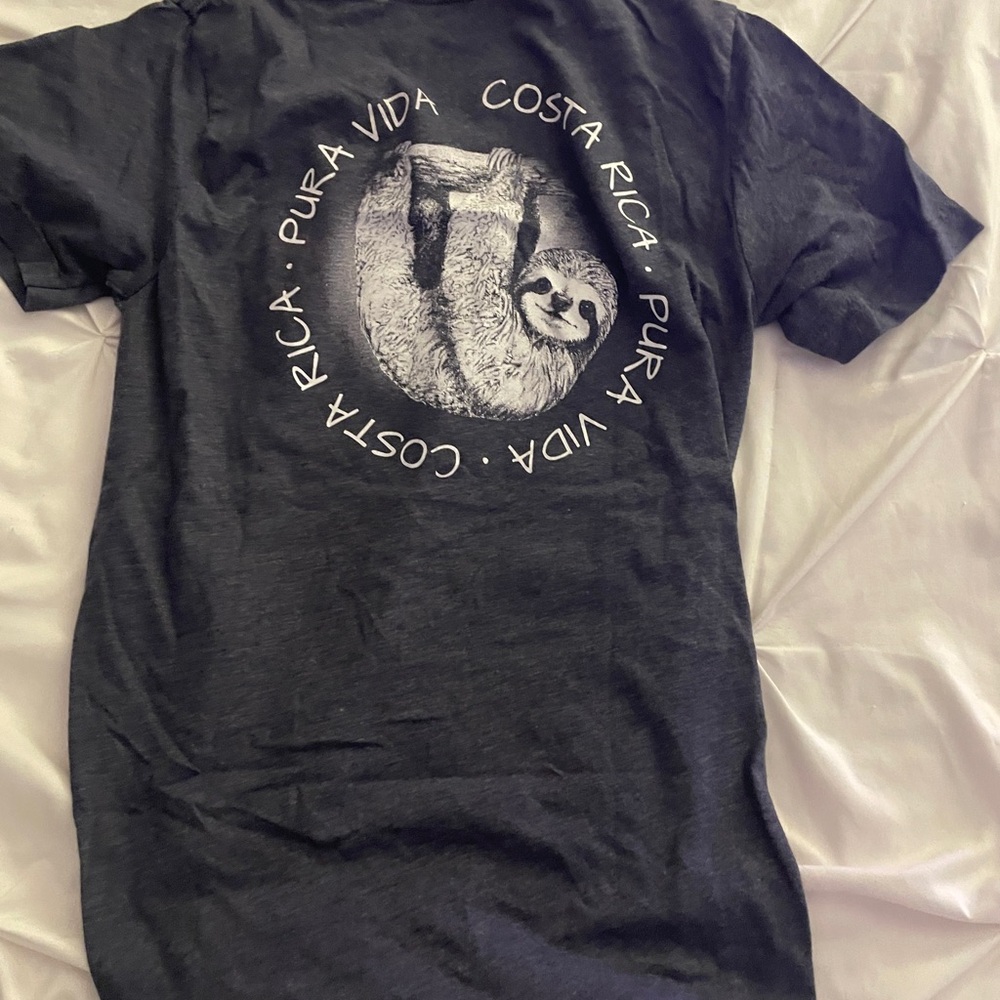Costa Rica Pura Vida Sloth T-Shirt